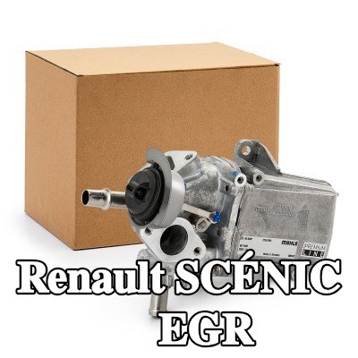 MAHLE مبرد EGR بدون حشية/مانع تسرب, بدون صمام EGR — Renault Scénic