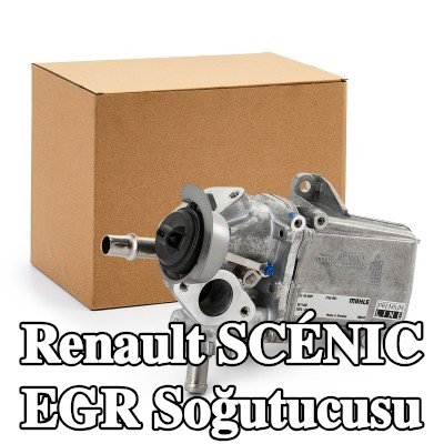 MAHLE Contasız EGR soğutucu, EGR valfi olmadan — Renault Scénic