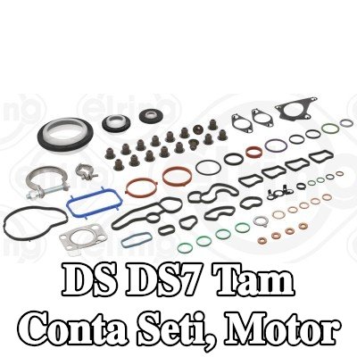 ELRING Tam Conta Seti, krank mili contalı motor, valf gövdesi contalı, silindir kafası contası olmadan — DS Ds7