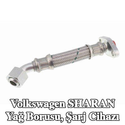VAICO Yağ Borusu, şarj cihazı — 2002 Volkswagen Sharan