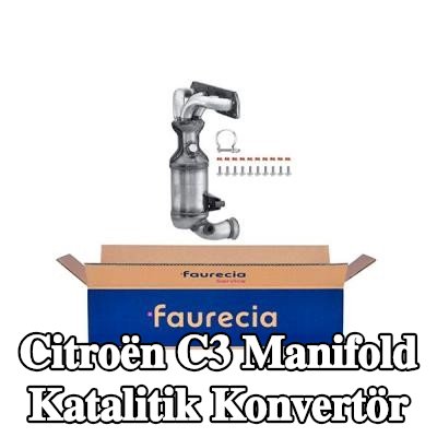 HELLA Manifold Katalitik Konvertör — 2012 Citroën C3