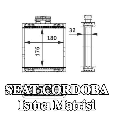 MAHLE Isıtıcı matrisi — SEAT Cordoba