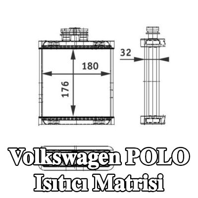 MAHLE Isıtıcı matrisi — Volkswagen Polo