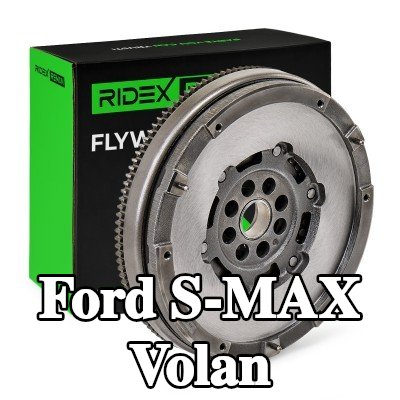 RIDEX REMAN Volan Sürtünme kontrol plakalı çift kütleli volan, vida seti olmadan, pilot yatak olmadan — 2016 Ford S-max