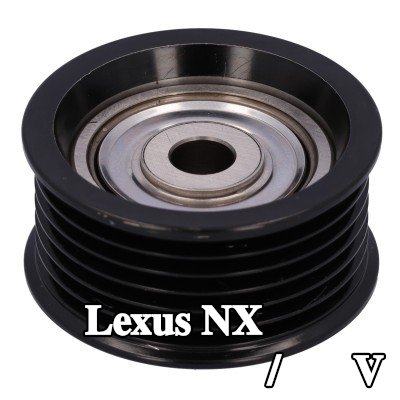 FEBI BILSTEIN بكرة الانحراف/التوجيه, V-ribbed belt Outer Diameter: 59mm — Lexus Nx