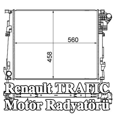 MAHLE Motor radyatörü — Renault Trafic
