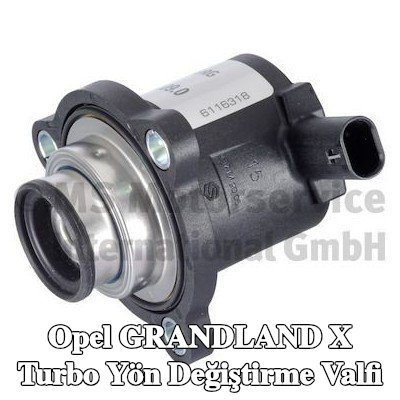 PIERBURG Turbo yön değiştirme valfi — Opel Grandland X