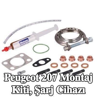 FEBI BILSTEIN Montaj Kiti, şarj cihazı — Peugeot 207