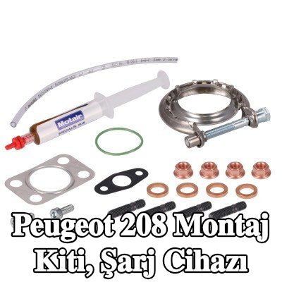 FEBI BILSTEIN Montaj Kiti, şarj cihazı — Peugeot 208