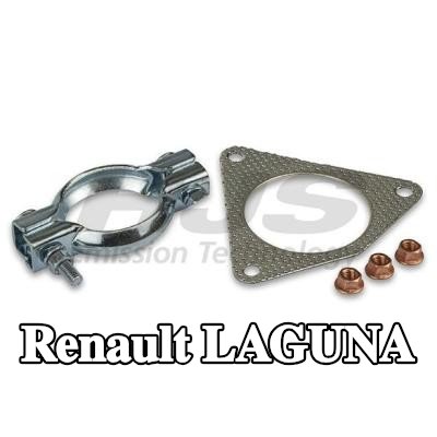 HJS مجموعة تركيب المحول الحفاز — 2000 Renault Laguna