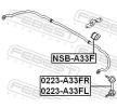 FEBEST Ön aks stabilizatör çubuğu burcu, 23mm — 2002 Nissan Maxima (2)