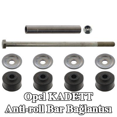 FEBI BILSTEIN Stabilizatör kolu OE Turbo YENİ, Sol Ön Aks, Ön Aks Sağ, lastik yastıklı, pullarla — Opel Kadett