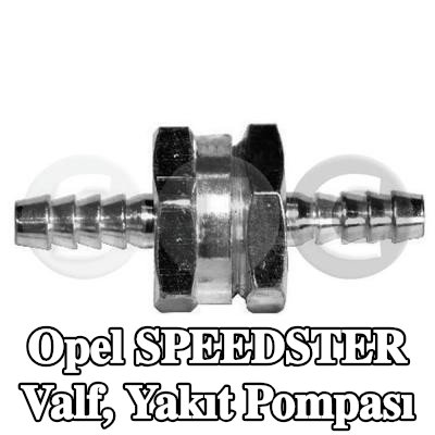 STC Valf, yakıt pompası — Opel Speedster