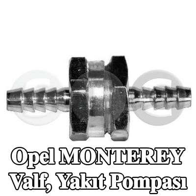 STC Valf, yakıt pompası — Opel Monterey