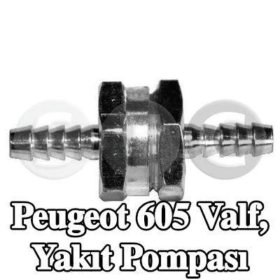 STC Valf, yakıt pompası — Peugeot 605