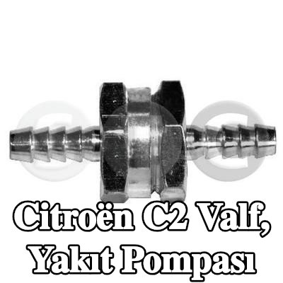 STC Valf, yakıt pompası — Citroën C2