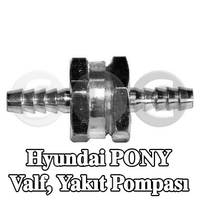 STC Valf, yakıt pompası — Hyundai Pony