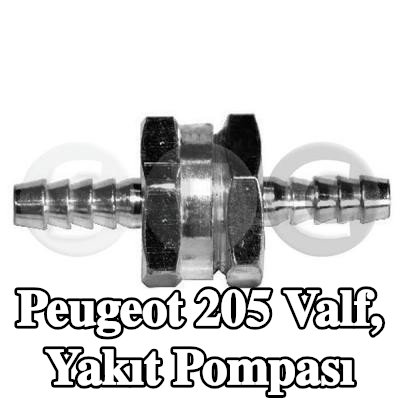 STC Valf, yakıt pompası — Peugeot 205