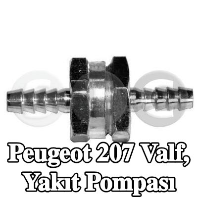 STC Valf, yakıt pompası — Peugeot 207