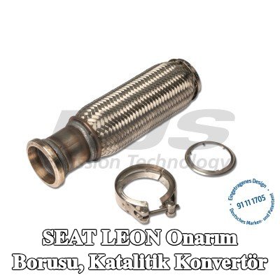 HJS Onarım borusu, katalitik konvertör Giriş, sabitleme malzemesi ile — SEAT Leon