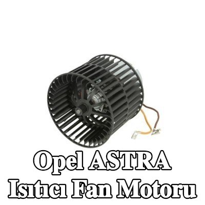 THERMOTEC Entegre regülatörsüz ısıtıcı fan motoru — 2002 Opel Astra