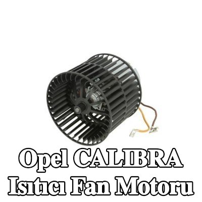 THERMOTEC Entegre regülatörsüz ısıtıcı fan motoru — Opel Calibra