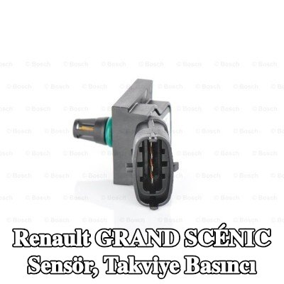 BOSCH Sensör, takviye basıncı — 2004 Renault Grand Scénic