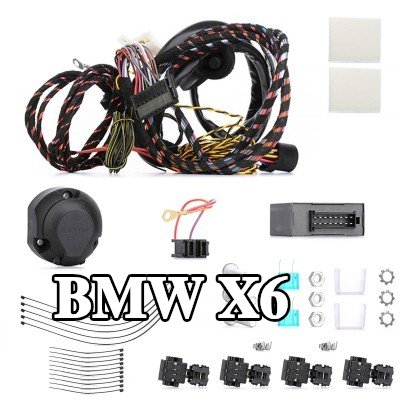 JAEGER مجموعة كهربائية لقضيب السحب لا تتطلب تنشيطًا, مجموعة PREMIUM E-kit — 2012 BMW X6