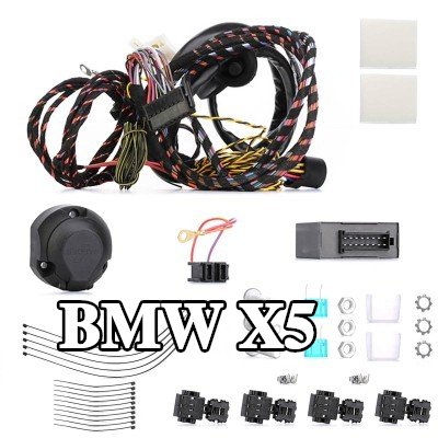 JAEGER مجموعة كهربائية لقضيب السحب لا تتطلب تنشيطًا, مجموعة PREMIUM E-kit — 2012 BMW X5