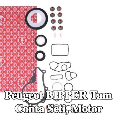 ELRING Tam Conta Seti, krank mili contalı motor, valf gövdesi contalı, silindir kafası contası olmadan, valf kapağı contası olmadan, egzoz manifoldu contası/contaları olmadan — Peugeot Bipper