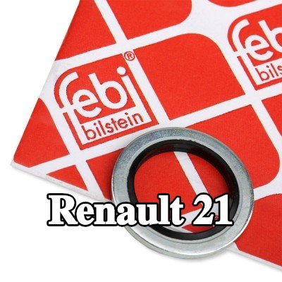 FEBI BILSTEIN حشية سدادة حوض الزيت من المطاط الصناعي, Inner Diameter: 17mm — Renault 21