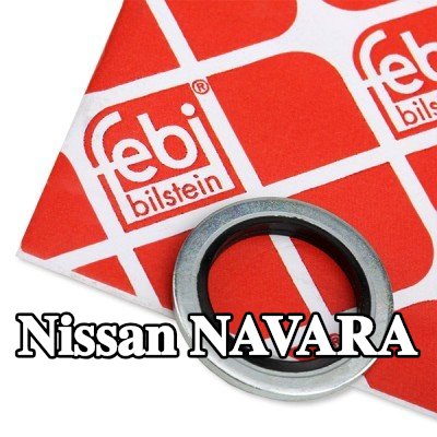 FEBI BILSTEIN حشية سدادة حوض الزيت من المطاط الصناعي, Inner Diameter: 17mm — Nissan Navara