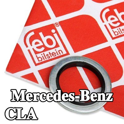 FEBI BILSTEIN حشية سدادة حوض الزيت من المطاط الصناعي, Inner Diameter: 17mm — Mercedes-Benz Cla