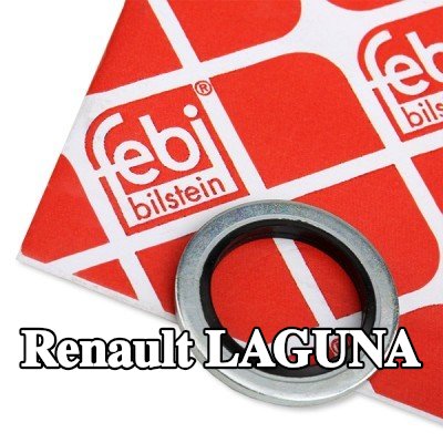 FEBI BILSTEIN حشية سدادة حوض الزيت من المطاط الصناعي, Inner Diameter: 17mm — Renault Laguna