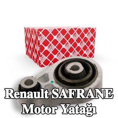 FEBI BILSTEIN Motor yatağı, arka, Elastomer — Renault Safrane