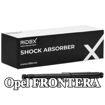 RIDEX ممتص صدمات المحور الخلفي, ضغط الغاز, ممتص صدمات تلسكوبي — 1997 Opel Frontera