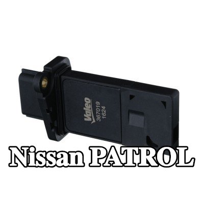 VALEO مستشعر تدفق الهواء الكلي 14V, مع مستشعر درجة حرارة الهواء المدمج — Nissan Patrol