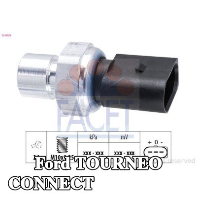 FACET مفتاح ضغط مكيف الهواء — Ford Tourneo Connect