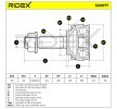 RIDEX CV mafsalı kiti Ön Aks, Tekerlek Tarafı — Mitsubishi Space Star (11)