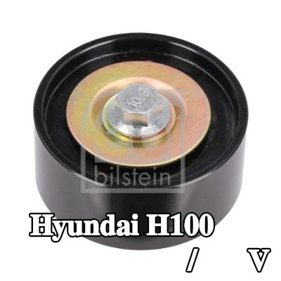 FEBI BILSTEIN بكرة الانحراف/التوجيه, V-ribbed belt Outer Diameter: 76mm — Hyundai H100
