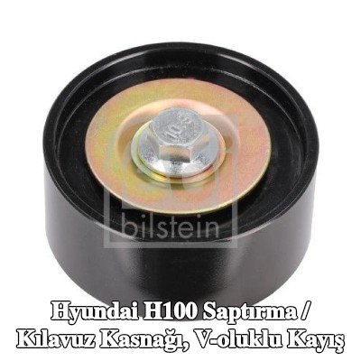 FEBI BILSTEIN Saptırma / kılavuz kasnağı, V-ribbed belt Outer Diameter: 76mm — Hyundai H100