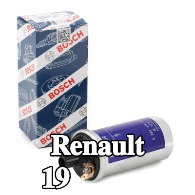 BOSCH ملف الإشعال بدون مشبك — 1992 Renault 19