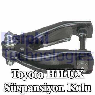 DELPHI Süspansiyon kolu Ön Aks Sağ, Üst, Çelik Sac, bilyeli mafsal ile — 2002 Toyota Hilux