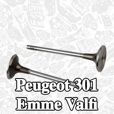 ET ENGINETEAM Emme valfi Emme Tarafı, Krom kaplı valf gövdesi, Stellite kaplı valf sapı — Peugeot 301