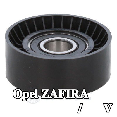 OPTIMAL بكرة الانحراف/التوجيه, V-ribbed belt Outer Diameter: 65mm, بدون حامل — Opel Zafira