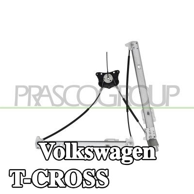 PRASCO مُحرك نافذة أمامي أيسر, كهربائي, بدون محرك كهربائي — Volkswagen T-cross