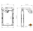 NRF Sabitleme/montaj malzemesi dahil ısıtıcı matrisi, boru ile — 2002 Toyota Yaris (6)