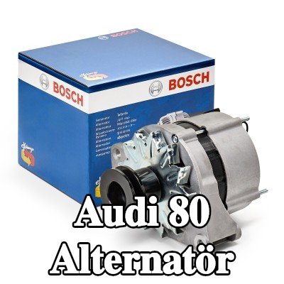 BOSCH Alternatör 65A — 1990 Audi 80