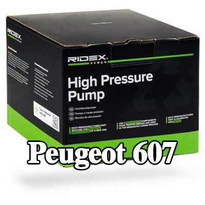 RIDEX REMAN مضخة وقود عالية الضغط — Peugeot 607