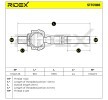 RIDEX İç bağlantı çubuğu Ön aks her iki taraf, 126mm — 1990 Honda Prelude (5)
